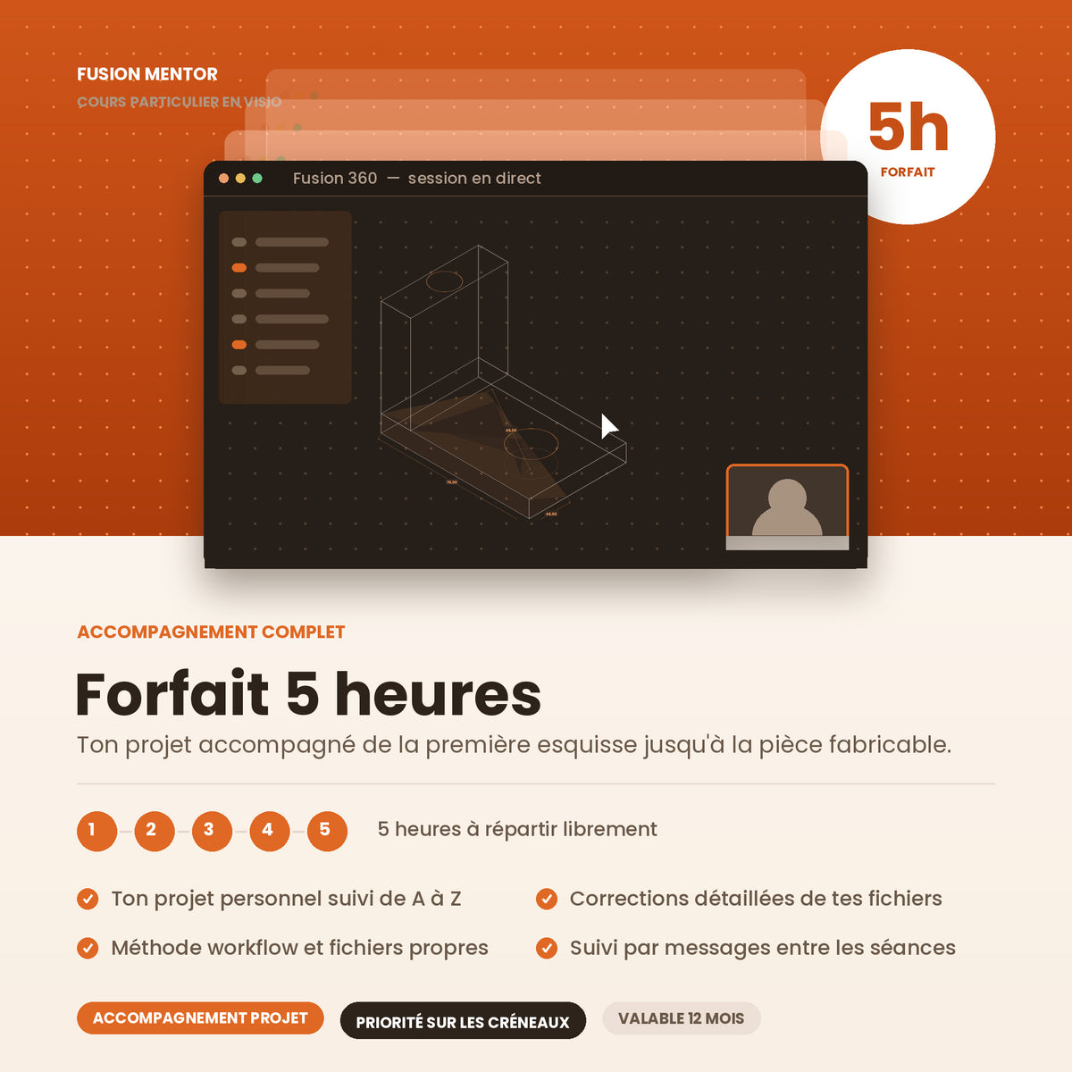 Cours personnalisé Fusion 360
