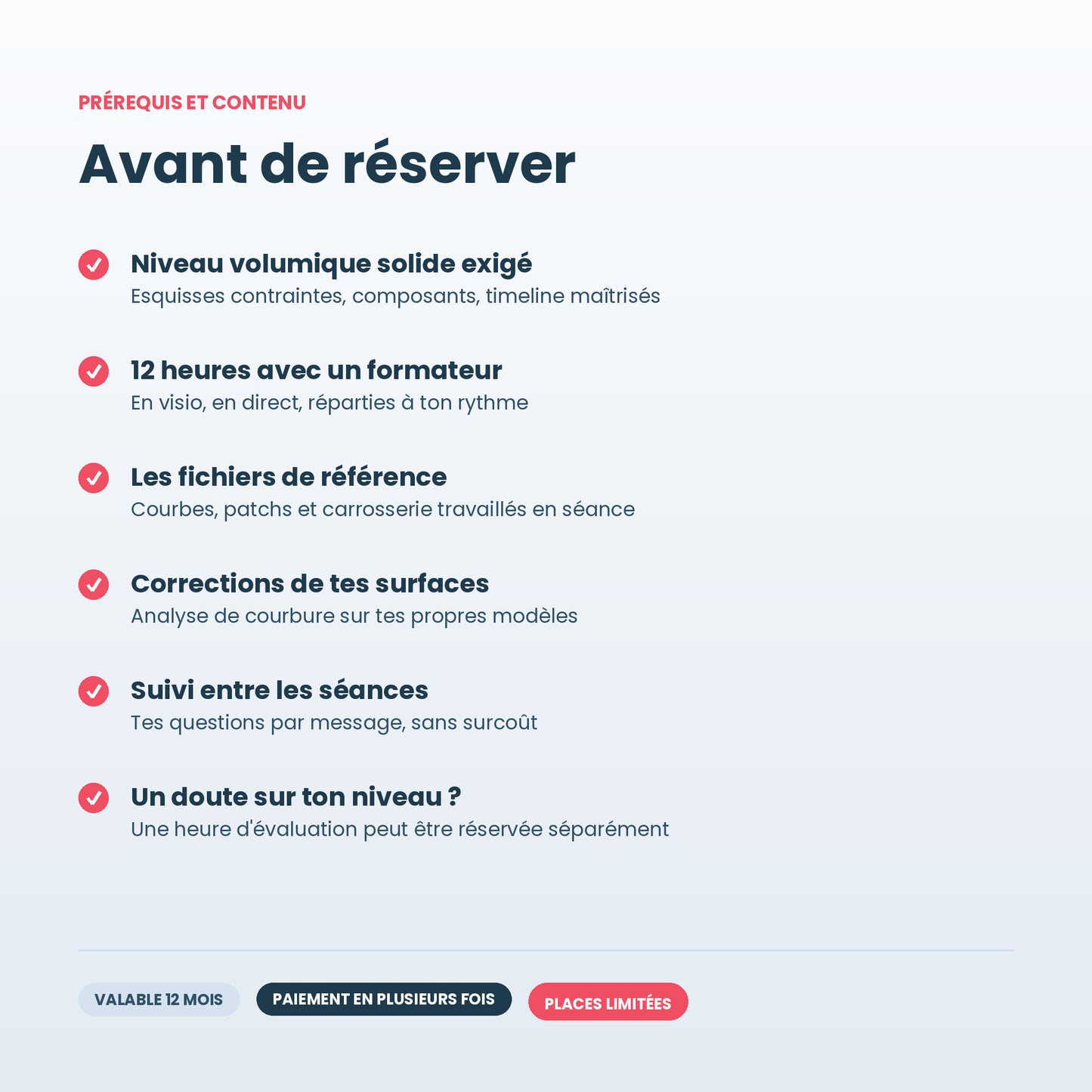 Formation Fusion 360 — Modélisation surfacique | 12 h avec formateur, niveau avancé