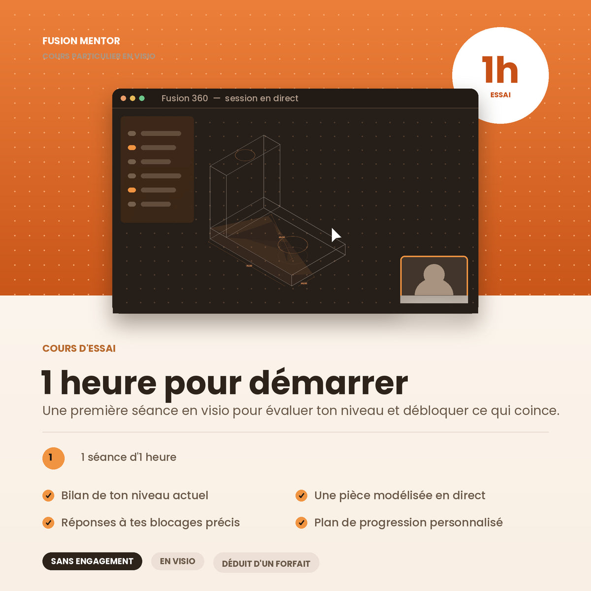 Cours personnalisé Fusion 360