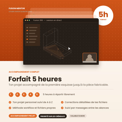 Cours personnalisé Fusion 360